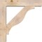 Ekena Millwork Funston Block Smooth Bracket w/ Offset Brace, Douglas Fir, 7 1/2"W x 38"D x 38"H BKT0806X38X38FST05SDF - alternate 4